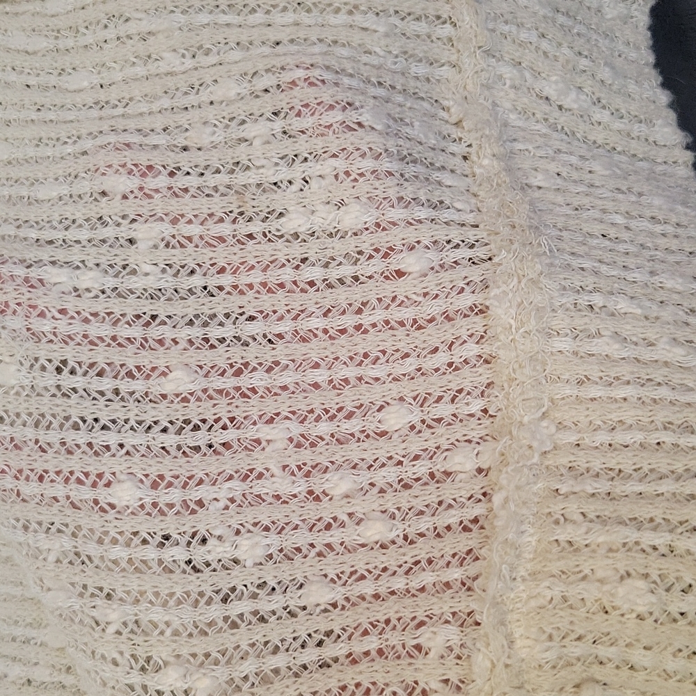 Blu-pepper cream batwing sweater - Picture 7 of 8